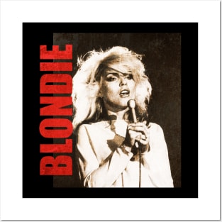 TEXTURE ART- Blondie - Retro Aesthetic Fan Art 1 Posters and Art